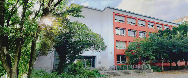 Schulsozialarbeit an der Adolf-Reichwein-Schule, Sonderpädagogisches Förderzentrum mit dem Förderschwerpunkt „Lernen“, Berlin Neukölln, Schulgebäude